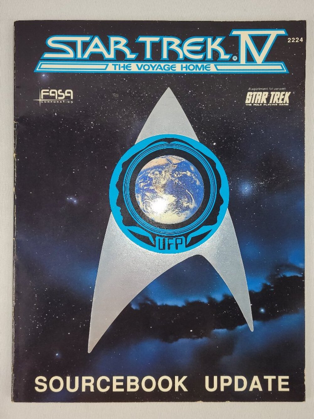 Star Trek Sourcebook Update 2224 RPG Softcover Game Book